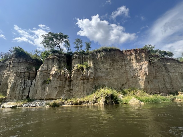 Río Nilo en Murchison Falls NP (Uganda)