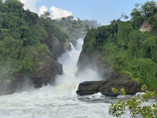 Cataratas Murchison Falls, uno de los principales lugares que ver en Uganda en un viaje