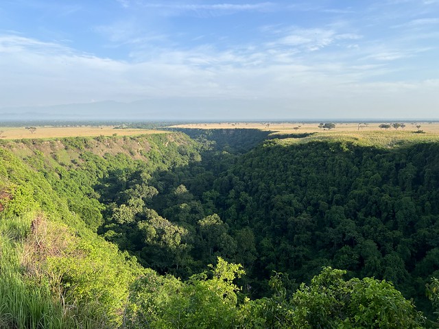 La Garganta de Kyambura es uno de los fenómenos naturales más increíbles que ver en Uganda