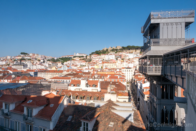 Que Ver Lisboa Elevador Santa Justa Plataforma