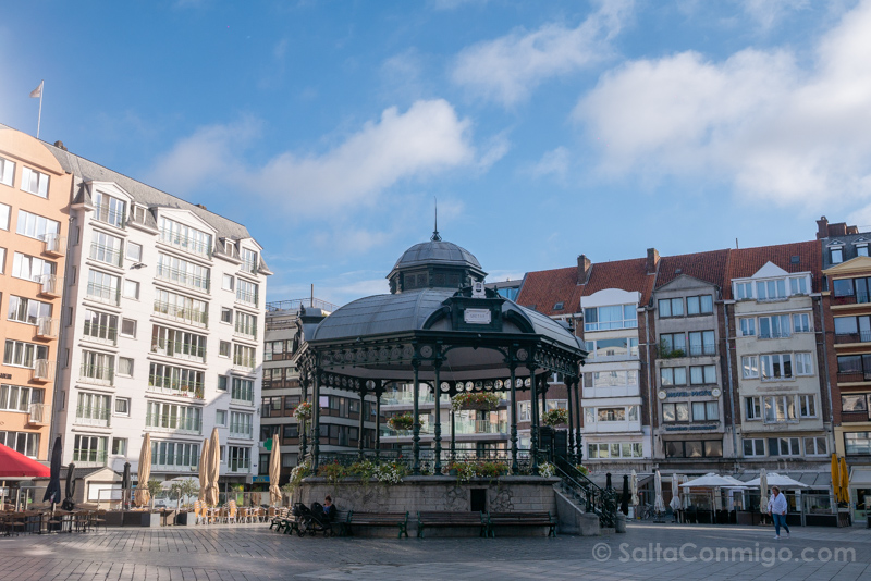 Ostende Wapenplein Quiosco Musica