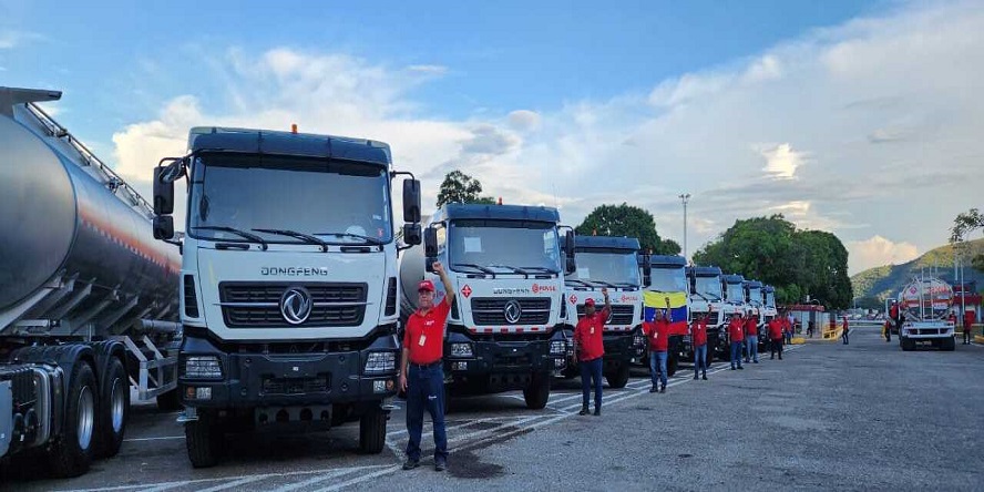 PDVSA incorporó 100 nuevas cisternas al Sistema de Distribución Nacional de Combustible - IMG