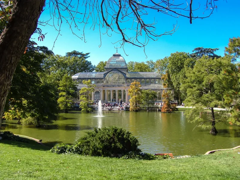 planes familiares Madrid parque Retiro