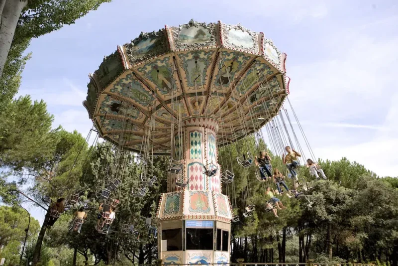 planes familiares Madrid parque atracciones