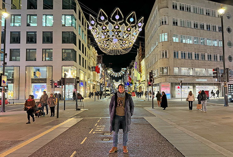 Bond Street en Navidad