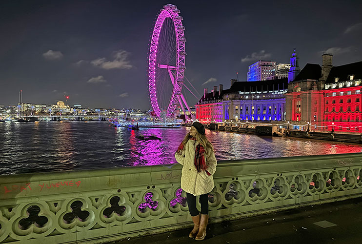 Londres en Navidad