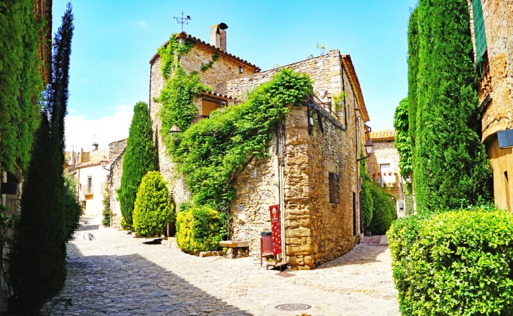 Peratallada, Girona, Catalunya, España, Europa