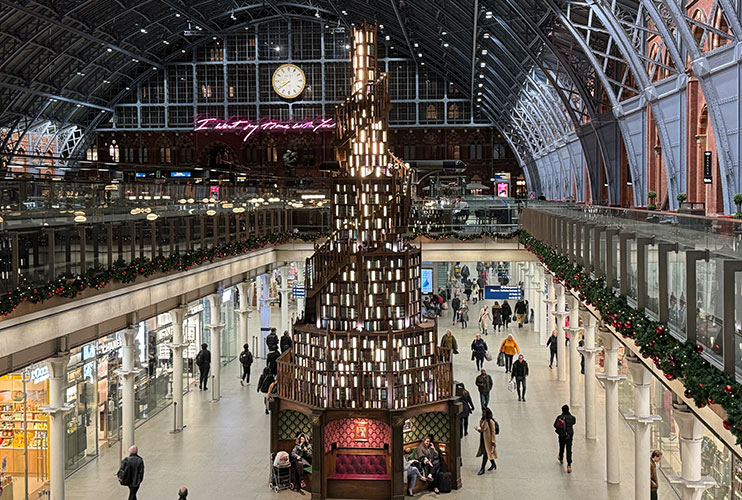Árbol de Navidad de St. Pancras