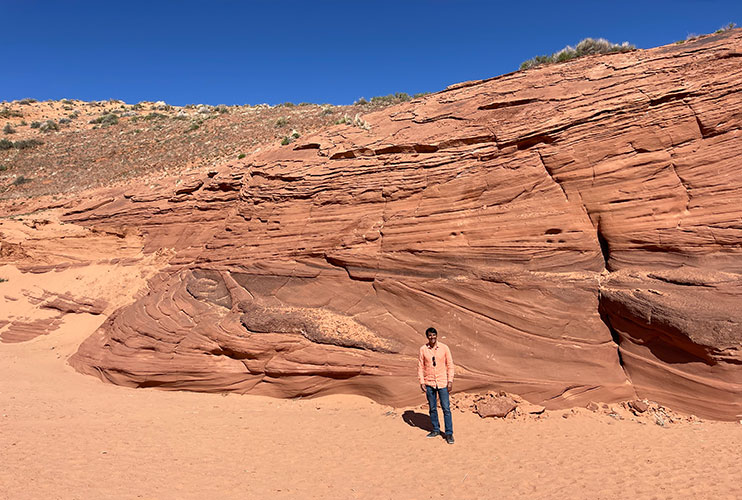 Exterior del Upper Antelope Canyon