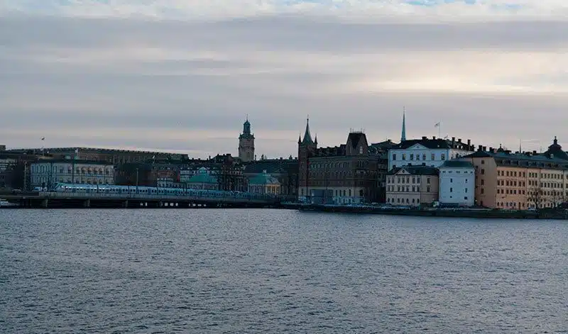 Vistas desde el Ayuntamiento de Estocolmo