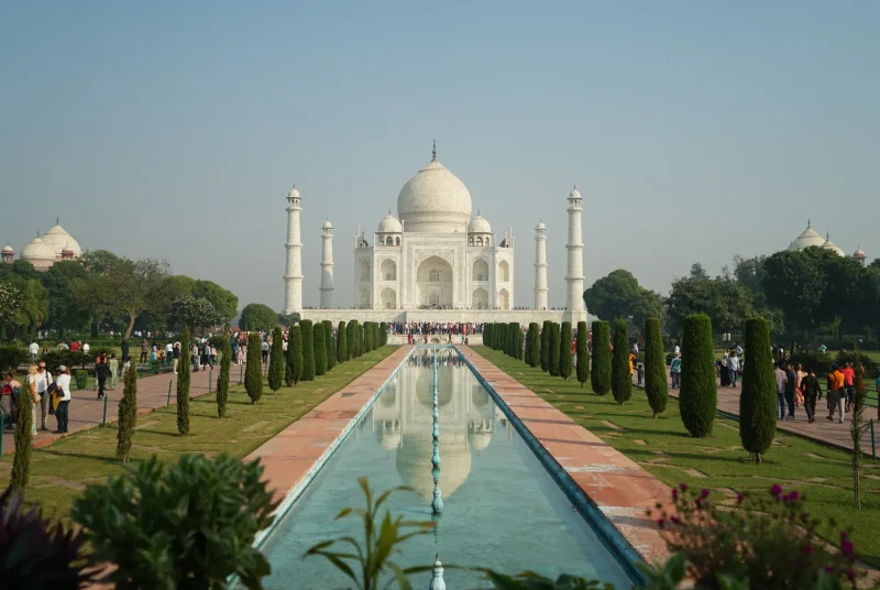 curiosidades del Taj Mahal vista