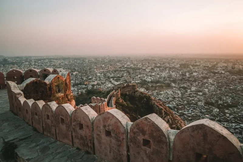 ruta por India en 15 días atardecer