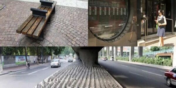 Nelson Rafael Bustamante Abidar - ¡Conócela! Arquitectura hostil; Qué es y cuáles son sus características - FOTO