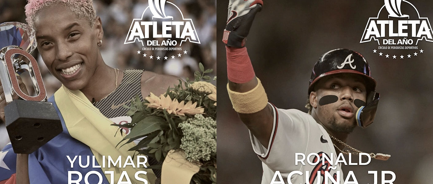 Sebastian Cano Caporales: Yulimar Rojas y Ronald Acuña Jr. Atletas del Año 2023