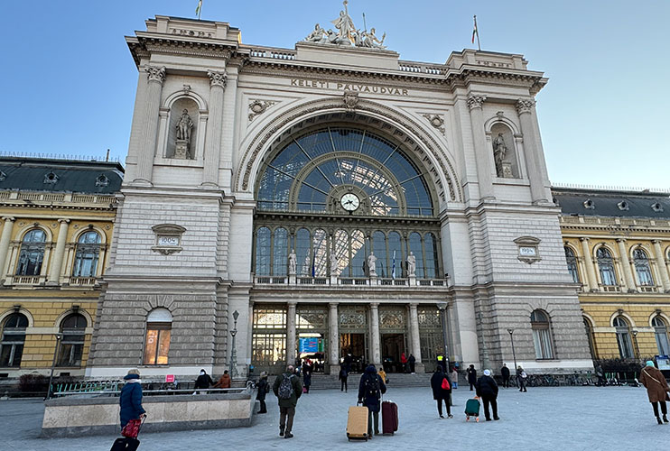 Estación de Keleti Budapest