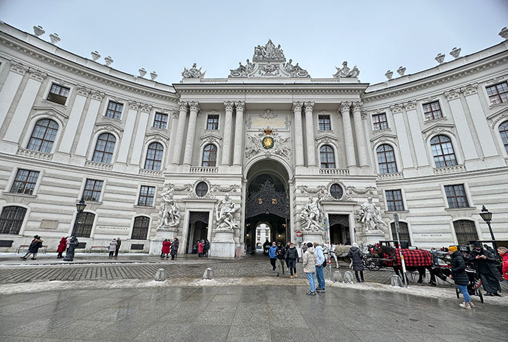 que ver en viena Palacio Hofburg