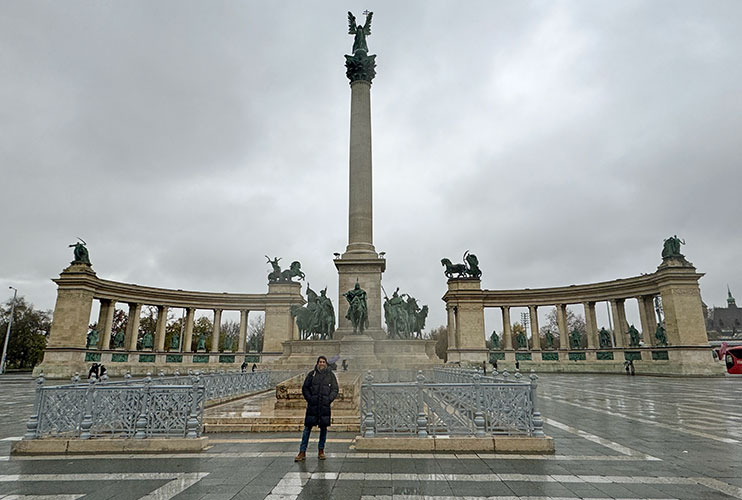 Plaza de los héroes Budapest