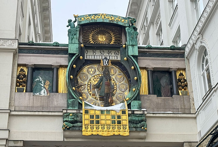 Reloj Anker que visitar en viena