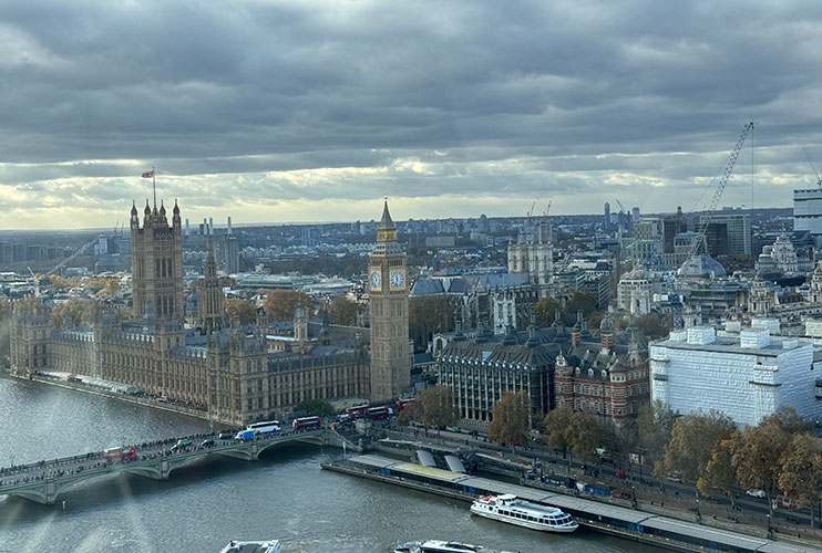 Vistas desde el London Eye