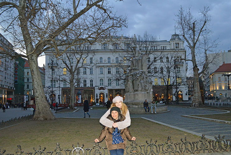 Plaza Vorosmarty que ver en budapest