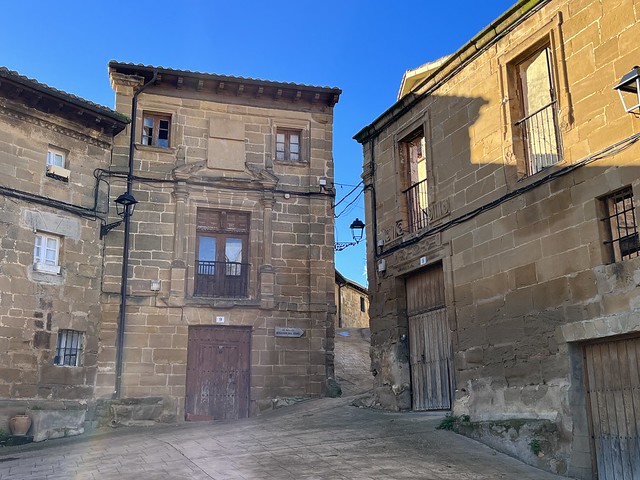 Casco viejo de Briñas (La Sonsierra, Rioja Alta)