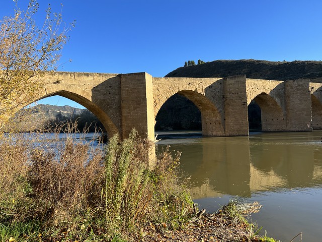 Puente gótico de Briñas (La Sonsierra, La Rioja)
