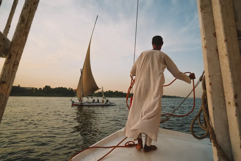 que hacer en Asuán felucca