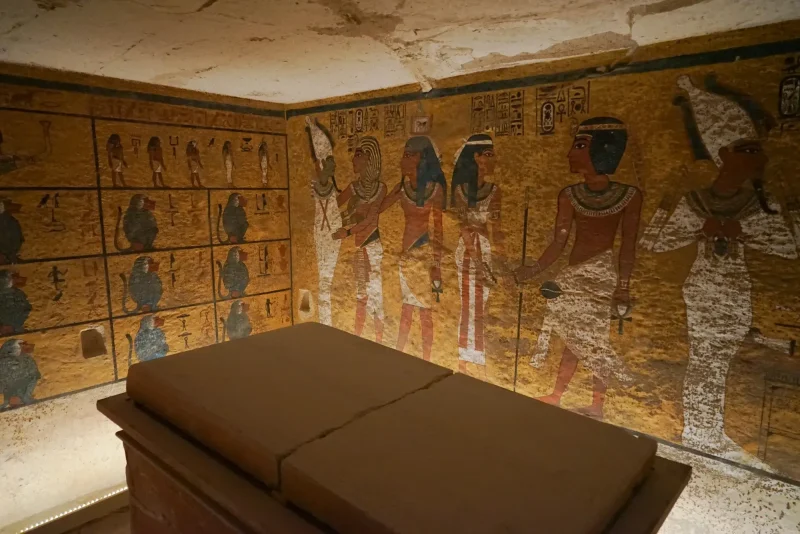 curiosidades de Egipto Tutankamón