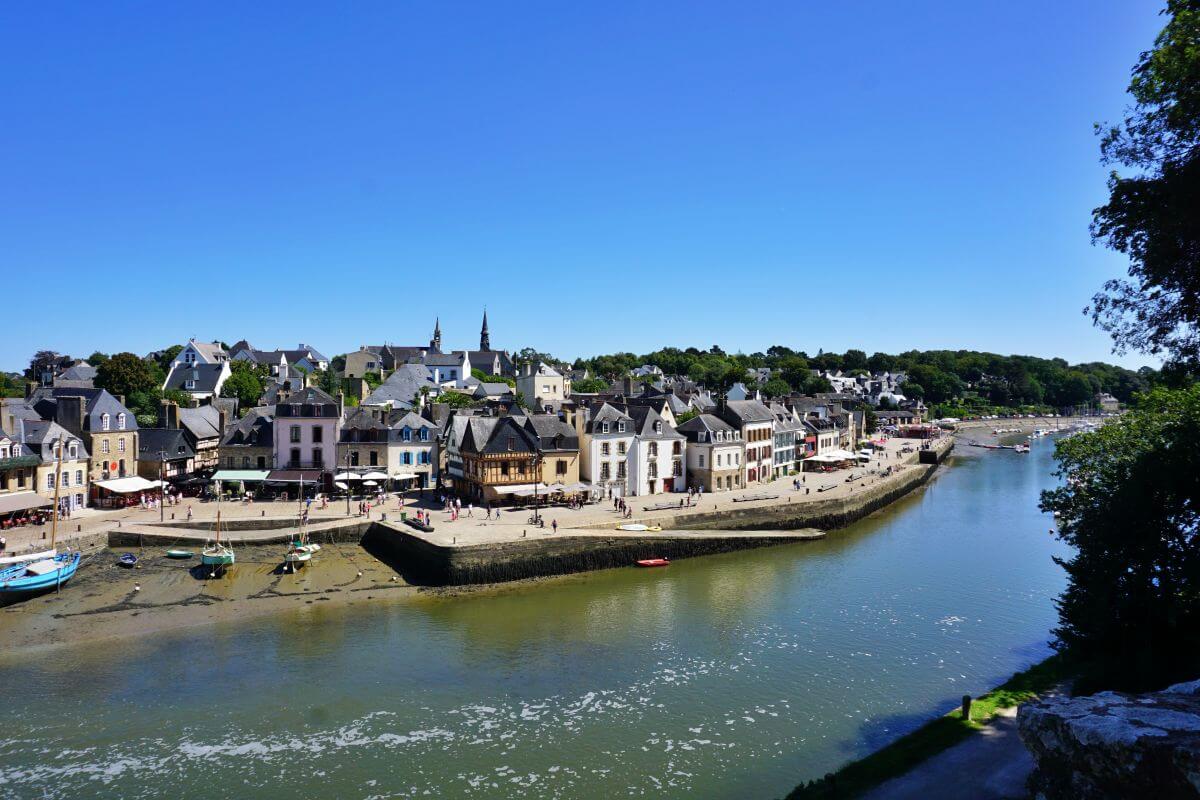 Quai Franklin, Auray (Francia) Quai Franklin, Auray (Francia)