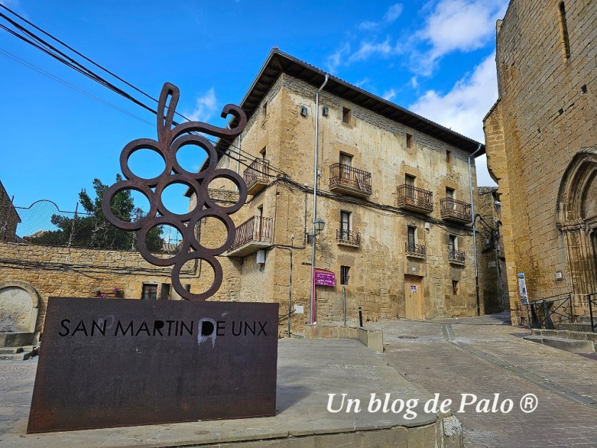 San Martín de Unx está muy ligado al vino y a sus bodegas