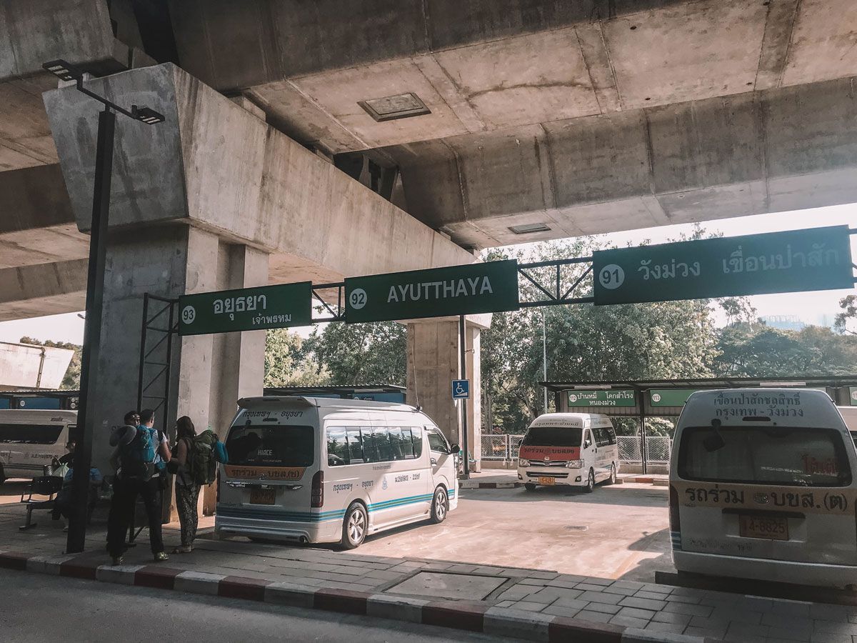 cómo ir de Bangkok a Ayutthaya