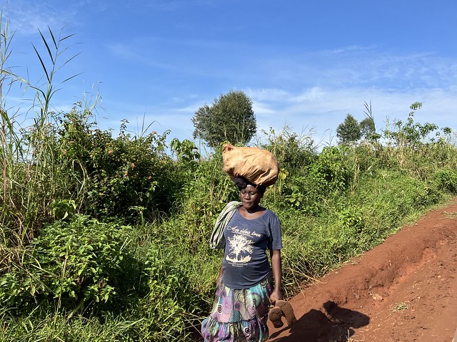 Mujer en Uganda