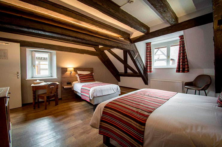 Donde hospedarse en Alsacia: Hotel de la Couronne