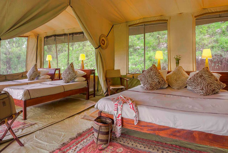 Hospedaje en Masai Mara: Entumoto Toto camp