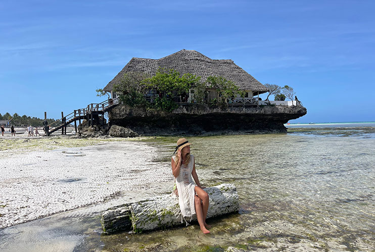 The rock Zanzibar