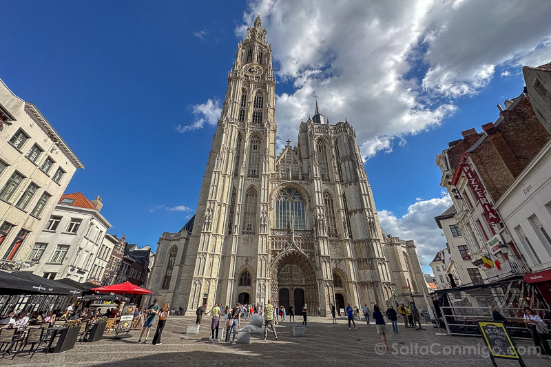 Iglesias Amberes Catedral Fachada