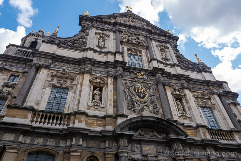 Iglesias Amberes San Carlos Borromeo Fachada