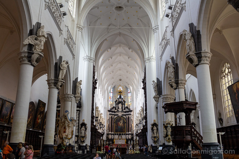 Iglesias Amberes San Pablo Interior