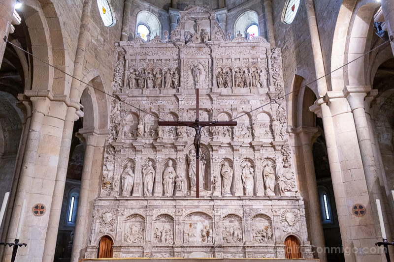 Monasterio de Poblet Retablo Alabastro Damian Forment