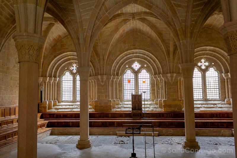 Monasterio de Poblet Sala Capitular