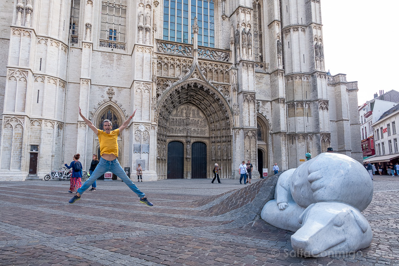 Iglesias Amberes Catedral Fachada Salto
