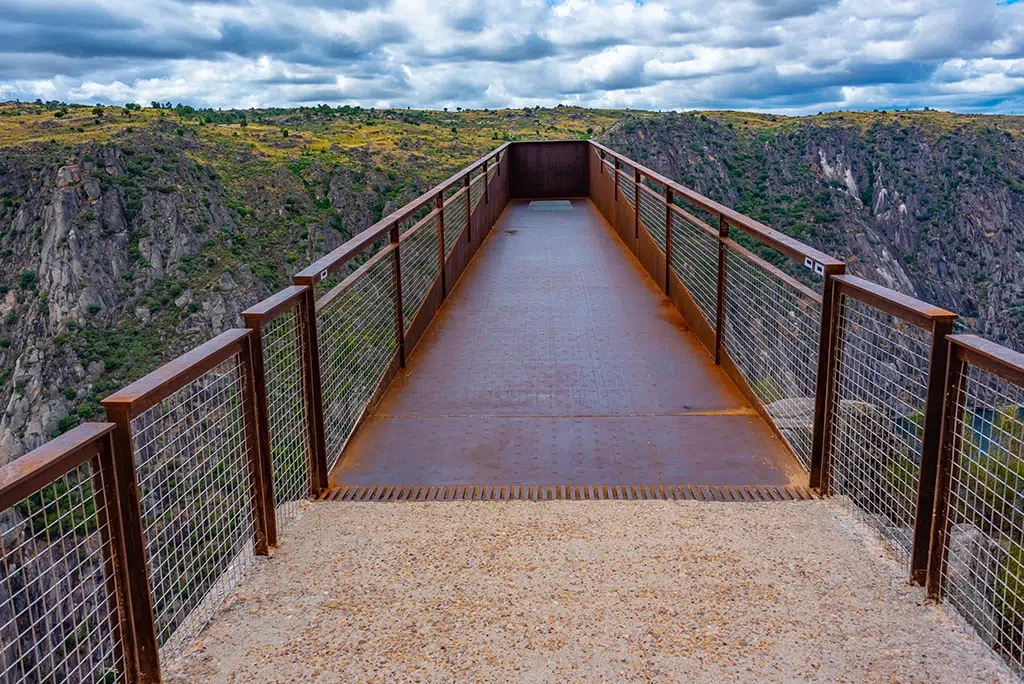 Plataforma del mirador del Fraile, en Aldeadávila de la Ribera (Salamanca).