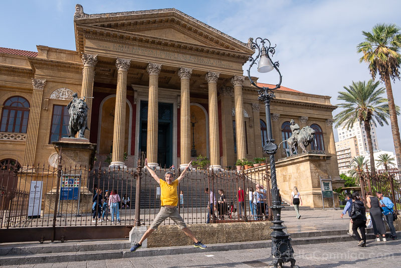 Que Ver en Palermo Teatro Massimo Salto