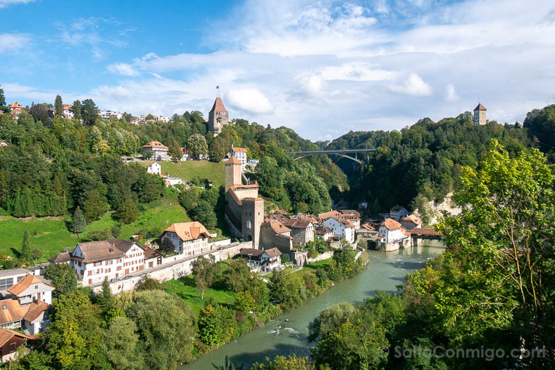 Que Ver en Friburgo Vista Puente Zaehringen
