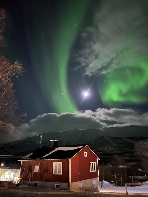Auroras boreales en Laponia