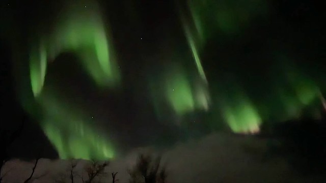 Auroras boreales en vídeo