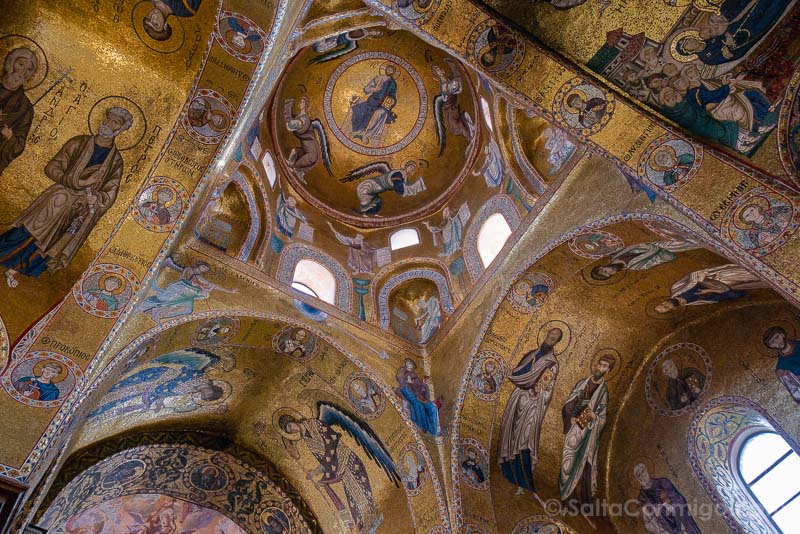 Patrimonio UNESCO Arabe Normando Palermo Martorana Mosaicos