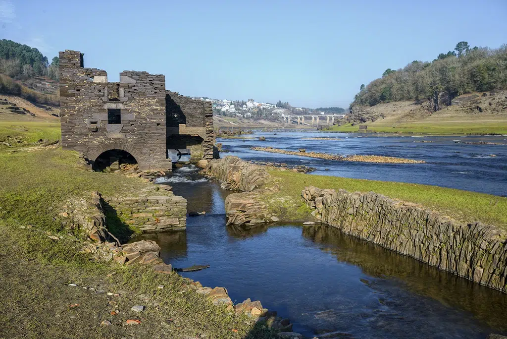 Ruinas del pueblo antiguo de Potomarín, en Lugo