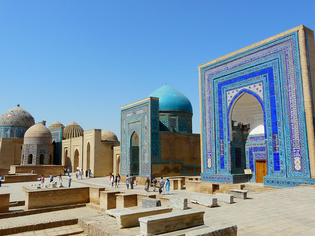Samarkanda fue una de las principales ciudades de la ruta de la seda