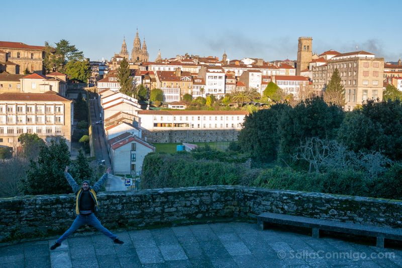 Que Ver En Santiago de Compostela Parque Belvis Salto